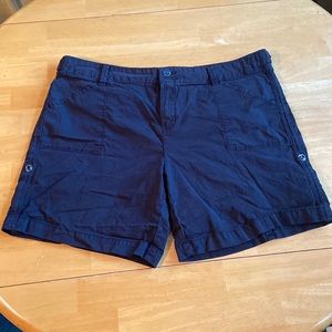 Sanctuary switchback Cuffed Cargo Shorts Black